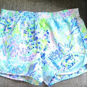 Lilly Pulitzer Luxletic Ocean Trail Shorts